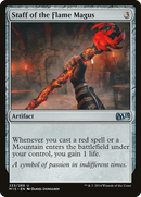 Staff of the Flame Magus (M15-233)  - Magic 2015