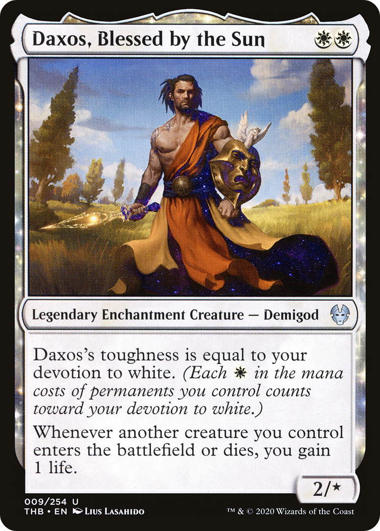 Daxos, Blessed by the Sun (THB-009)  - Theros Beyond Death