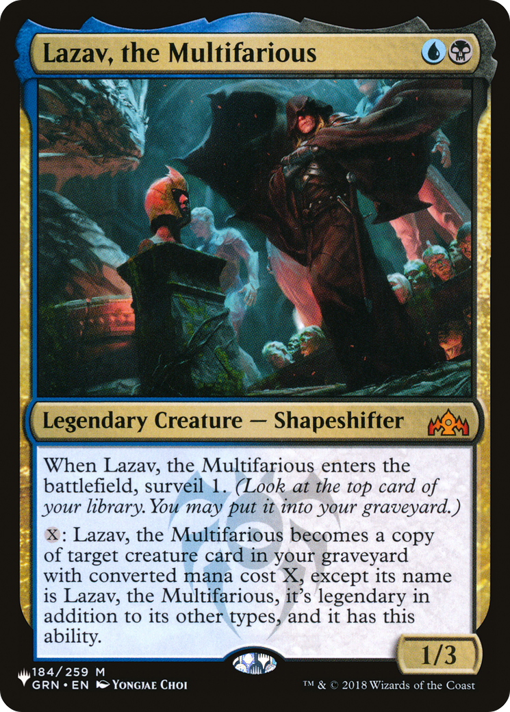 Lazav, the Multifarious (LIST-GRN-184)  - The List