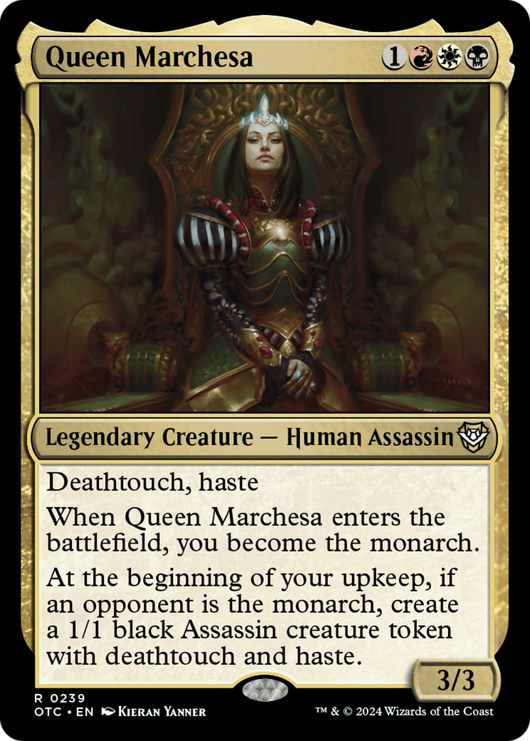 Queen Marchesa (OTC-239)  - Outlaws of Thunder Junction Commander