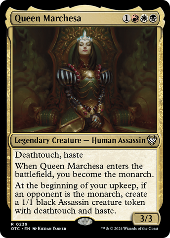Queen Marchesa (OTC-239)  - Outlaws of Thunder Junction Commander