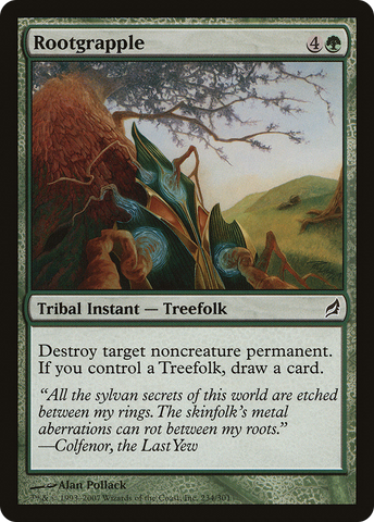 Rootgrapple (LRW-234)  Foil - Lorwyn
