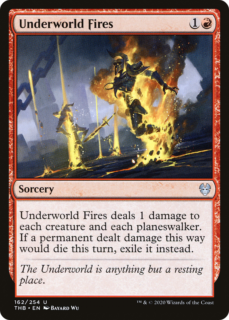 Underworld Fires (THB-162)  - Theros Beyond Death
