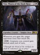Vito, Thorn of the Dusk Rose (M21-127)  Foil - Core Set 2021
