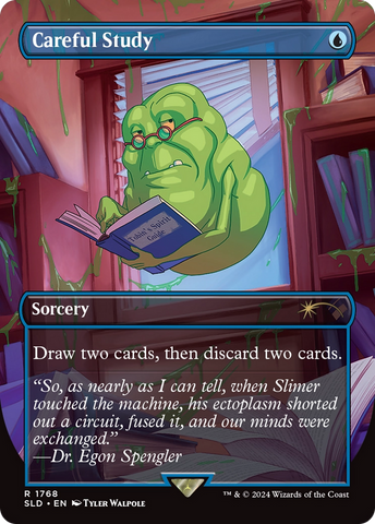 Careful Study (SLD-1768)  - Secret Lair Drop (Borderless)