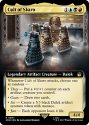 Cult of Skaro (Extended Art) (Surge Foil) (WHO-995)  Foil - Doctor Who: (Extended Art)