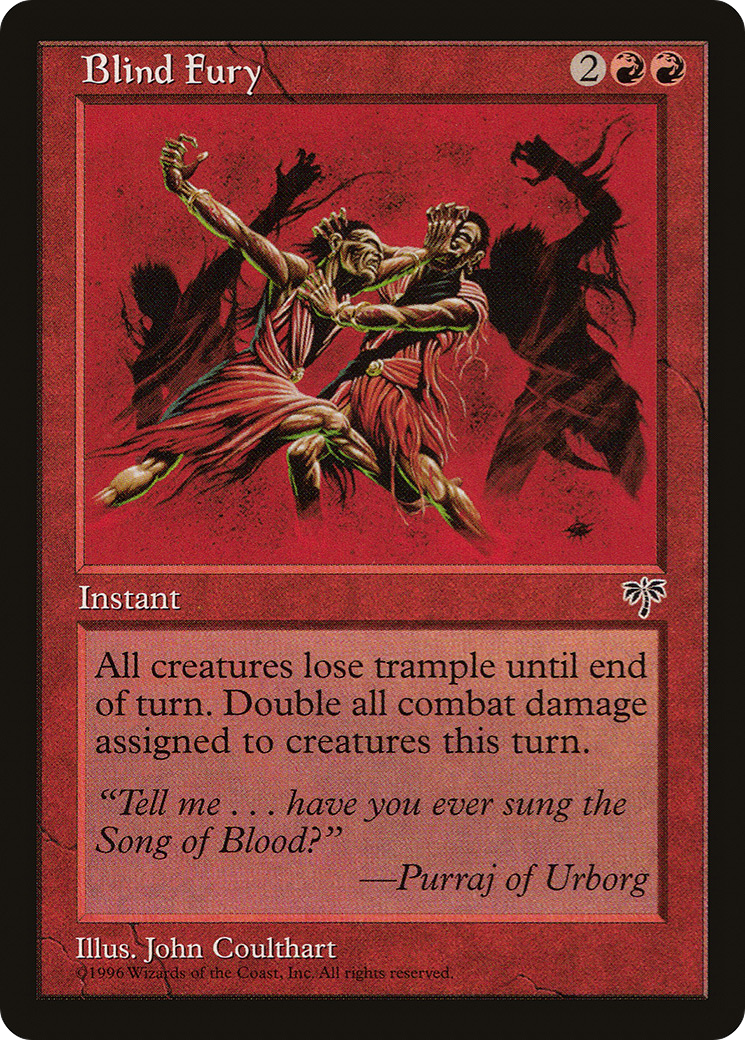 Blind Fury (MIR-)  - Mirage