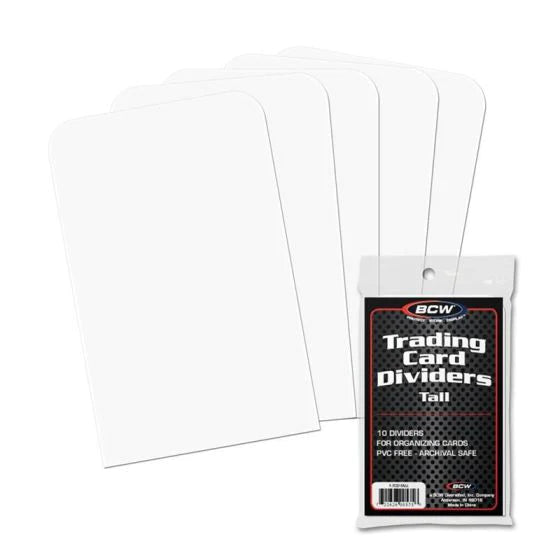 BCW Card Sleeves Dividers (10ct)