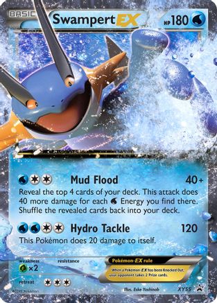 Swampert EX XY55  - Holofoil XY Promos - Promo