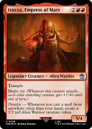 Iraxxa, Empress of Mars (Surge Foil) (WHO-694)  Foil - Doctor Who