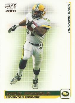 2003 Pacific CFL Canadian Football League Base Set of 110 Cards