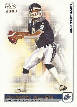 2003 Pacific CFL Canadian Football League Base Set of 110 Cards