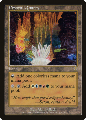 Crystal Quarry (ODY-318)  Foil - Odyssey