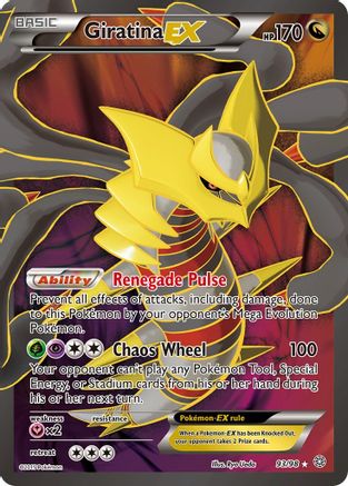 Giratina EX (93 Full Art) 093  - Holofoil XY  Ancient Origins - Ultra Rare