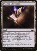 Obscura Storefront (SNC-252)  Foil - Streets of New Capenna
