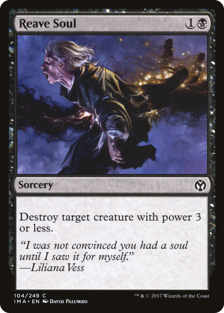 Reave Soul (IMA-104)  Foil - Iconic Masters