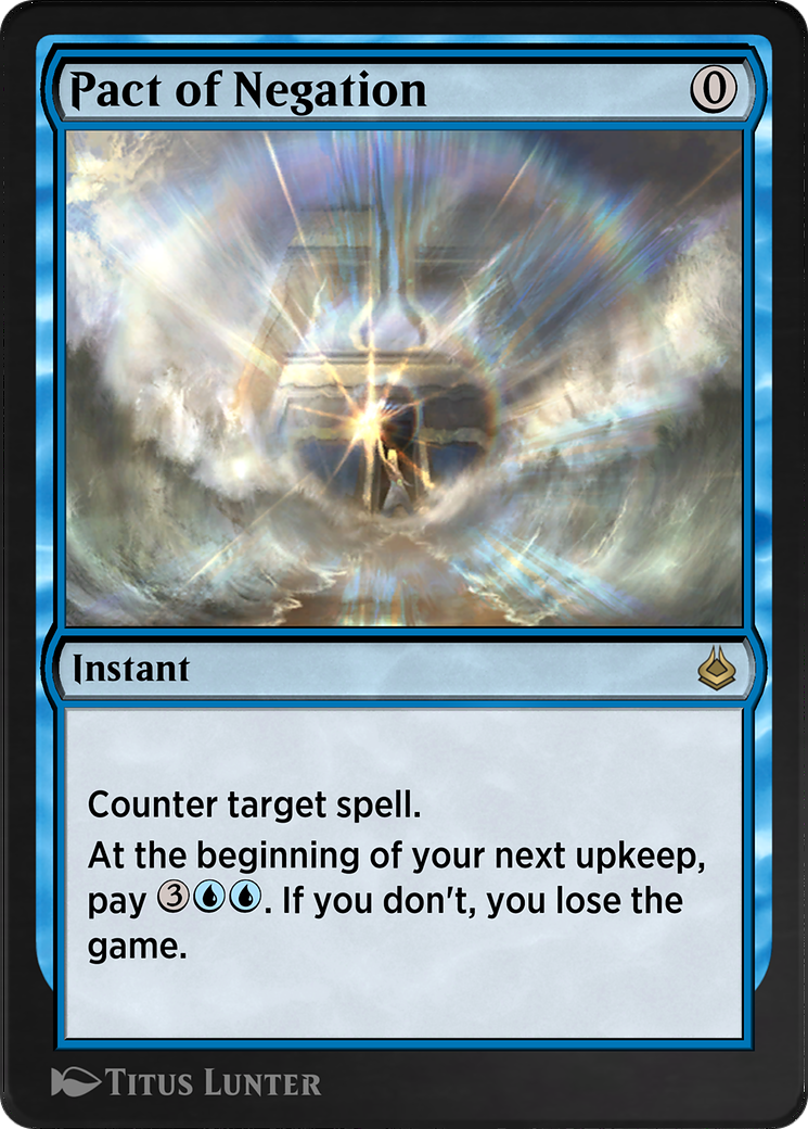 Pact of Negation (AKR-073)  - Amonkhet Remastered