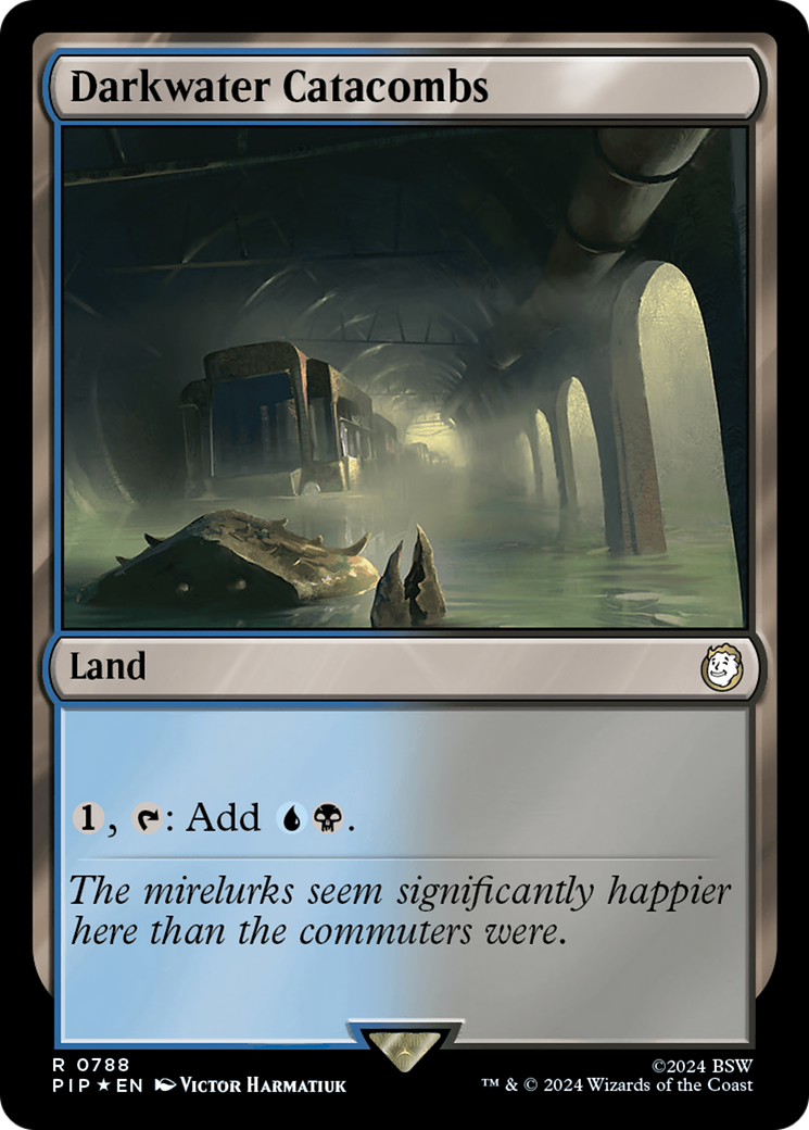 Darkwater Catacombs (Surge Foil) (PIP-788)  Foil - Fallout