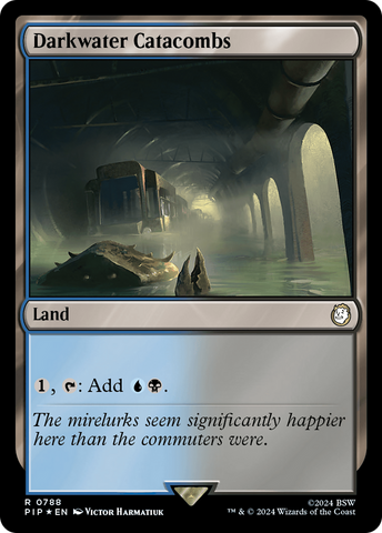 Darkwater Catacombs (Surge Foil) (PIP-788) - Fallout Foil