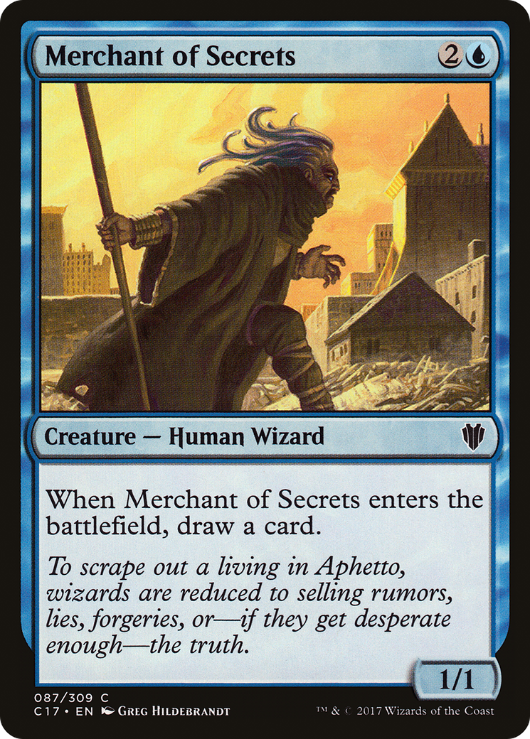 Merchant of Secrets (C17-087)  - Commander 2017