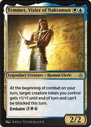 Temmet, Vizier of Naktamun (AKR-266)  - Amonkhet Remastered