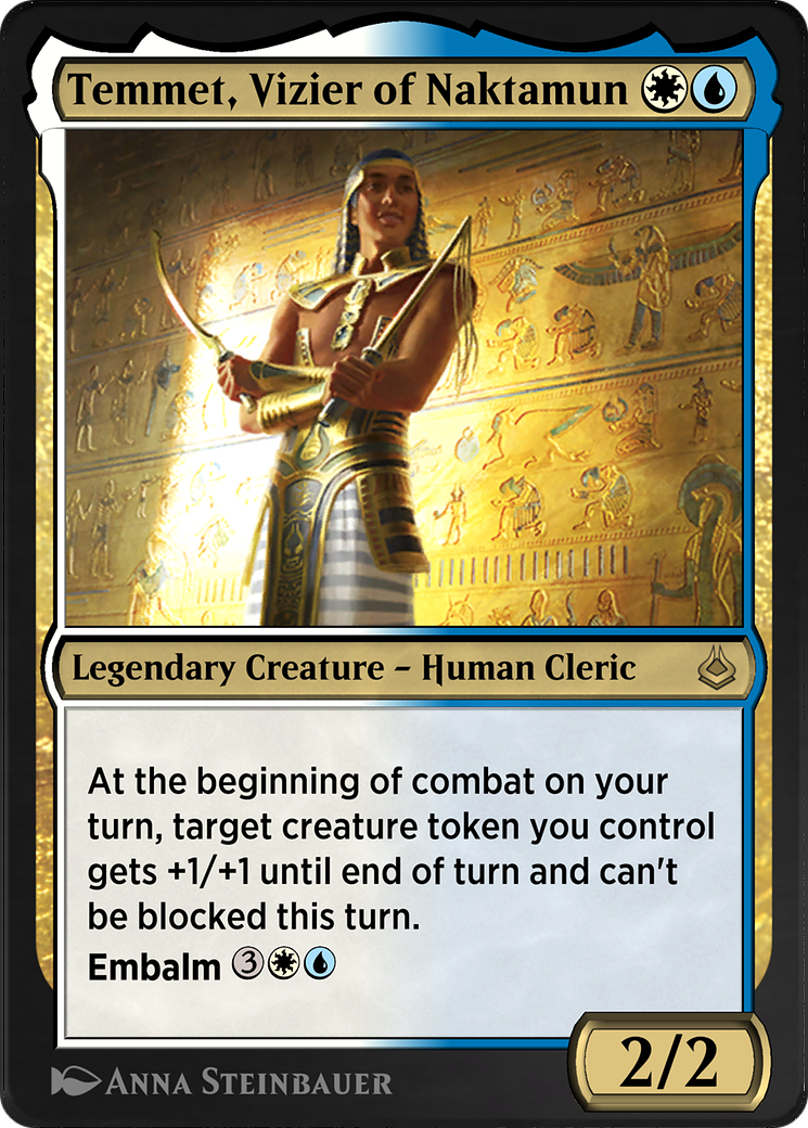 Temmet, Vizier of Naktamun (AKR-266)  - Amonkhet Remastered