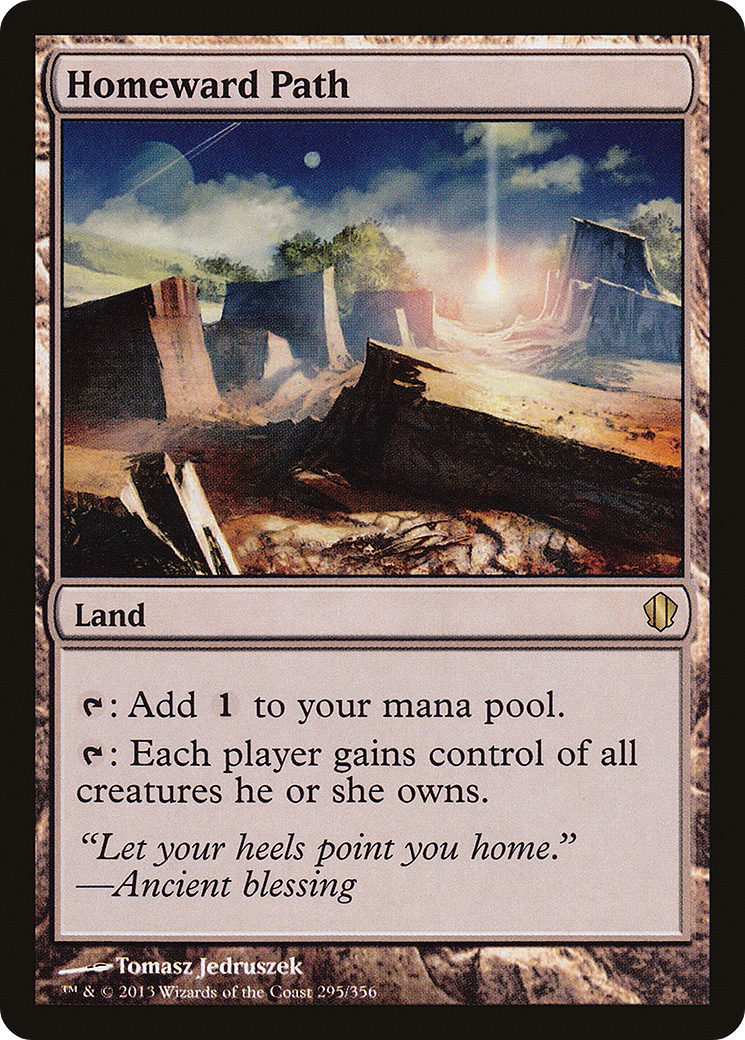Homeward Path (C13-295)  - Commander 2013
