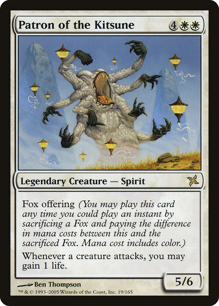 Patron of the Kitsune (BOK-019)  Foil - Betrayers of Kamigawa