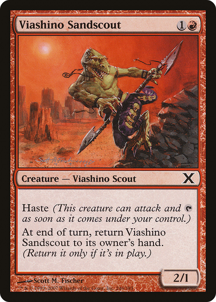 Viashino Sandscout (10E-246)  - Tenth Edition