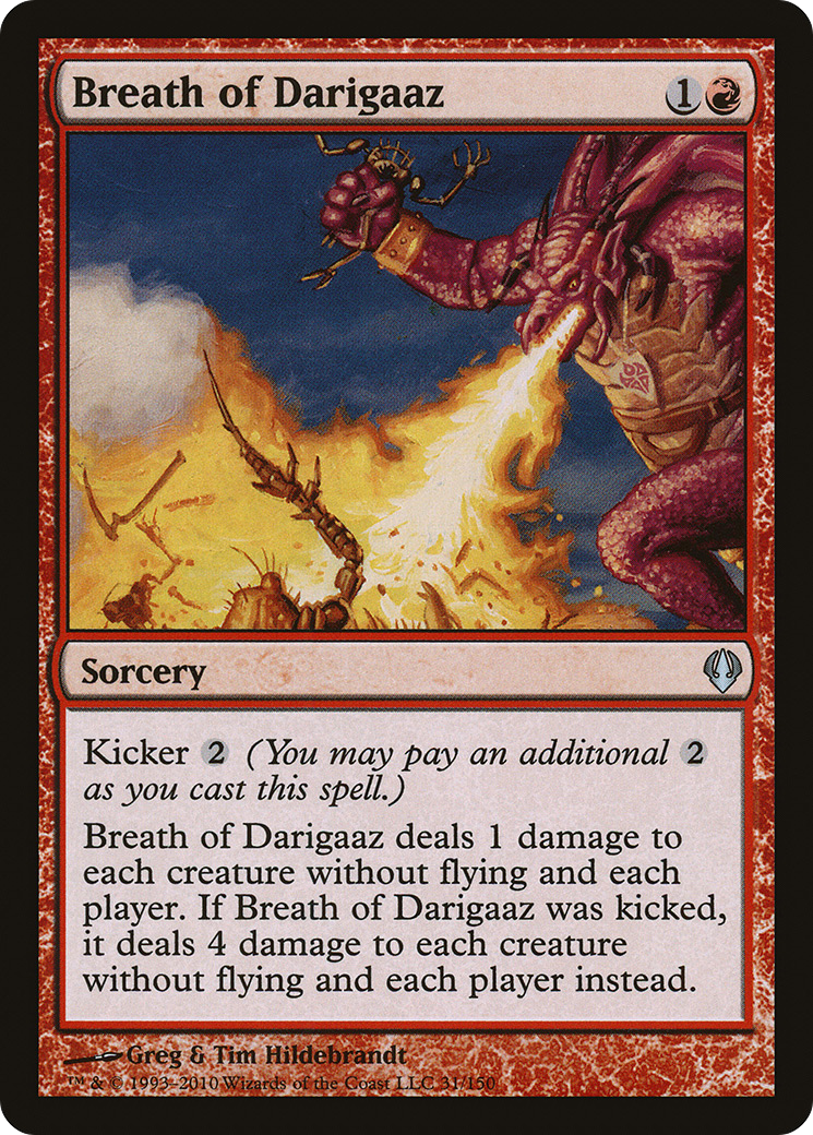 Breath of Darigaaz (ARC-031)  - Archenemy