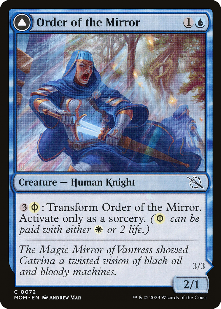 Order of the Mirror (MOM-072) - March of the Machine Foil