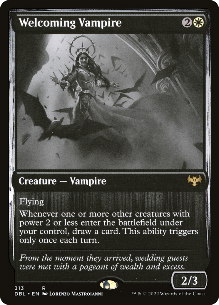Welcoming Vampire (DBL-313)  - Innistrad: Double Feature