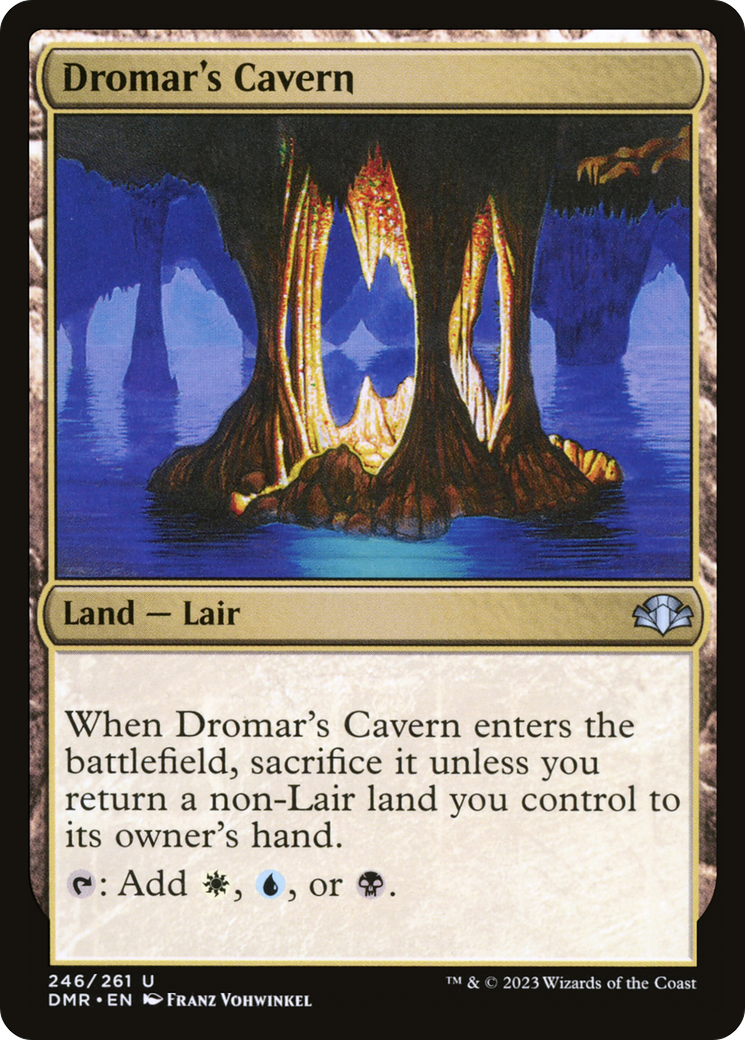 Dromar's Cavern (DMR-246)  Foil - Dominaria Remastered