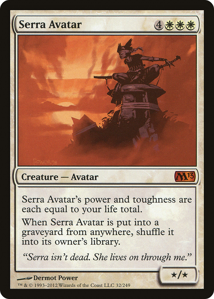 Serra Avatar (M13-032)  - Magic 2013