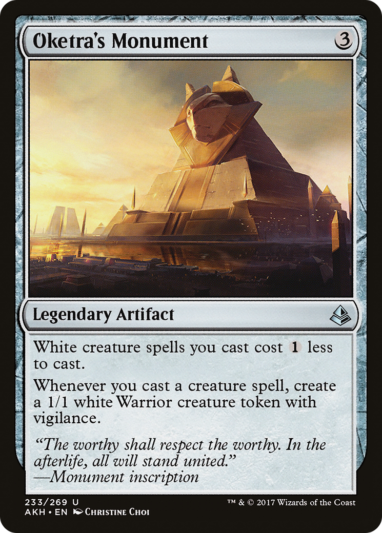Oketra's Monument (AKH-233)  Foil - Amonkhet