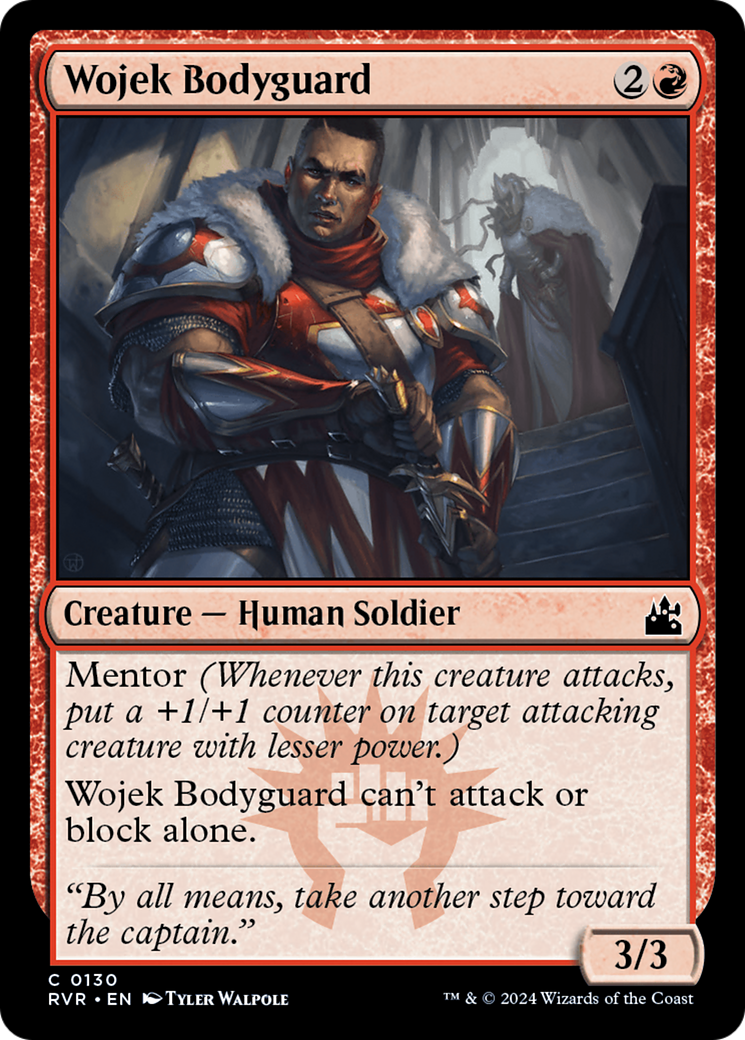 Wojek Bodyguard (RVR-130)  Foil - Ravnica Remastered