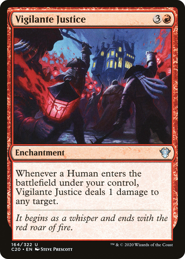 Vigilante Justice (C20-164)  - Commander 2020