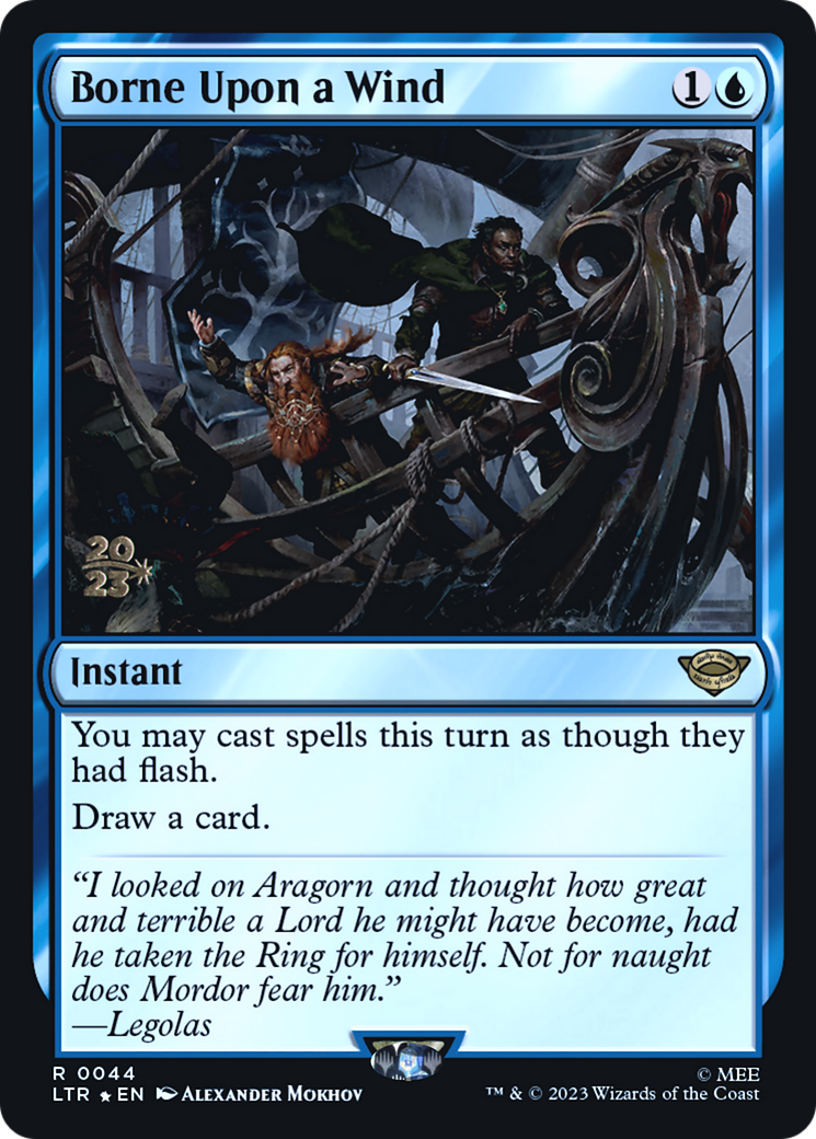 Borne Upon a Wind (PRE-044)  Foil - Tales of Middle-earth Promos