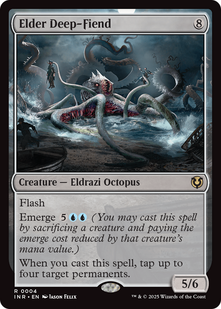 Elder Deep-Fiend (INR-004)  Foil - Innistrad Remastered
