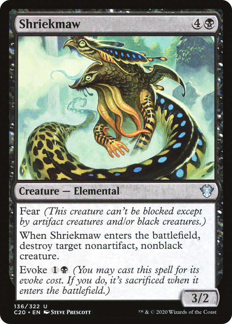 Shriekmaw (C20-136)  - Commander 2020