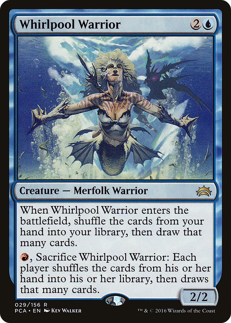Whirlpool Warrior (PCA-029)  - Planechase Anthology