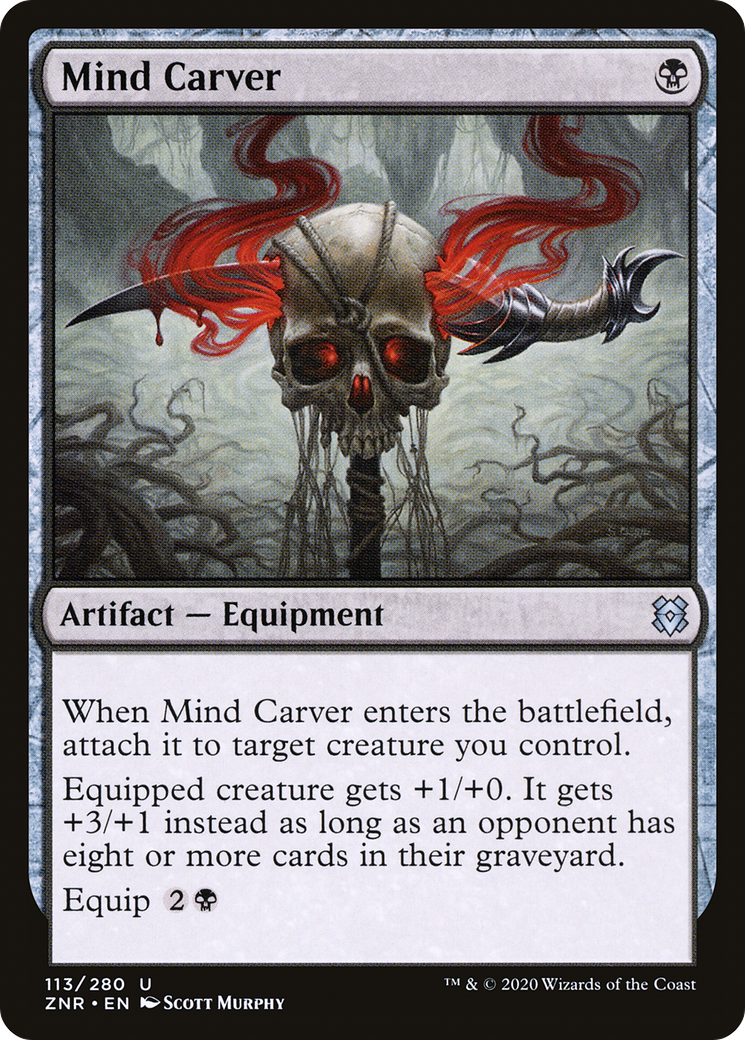 Mind Carver (ZNR-113)  Foil - Zendikar Rising