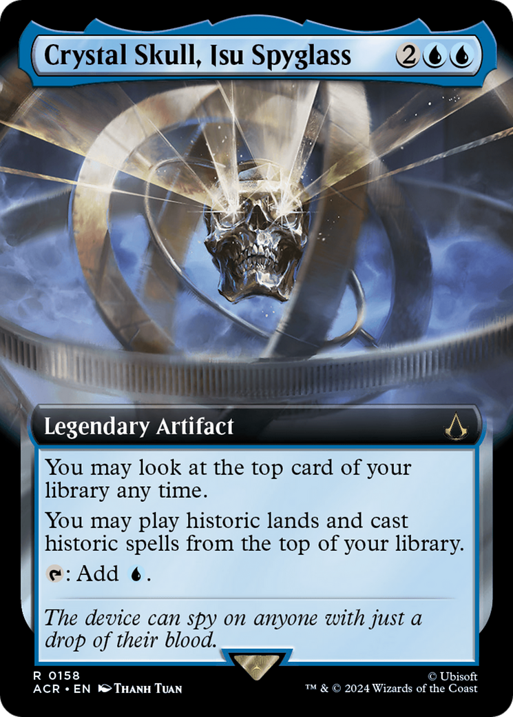 Crystal Skull, Isu Spyglass (Extended Art) (ACR-158)  - Assassin's Creed: (Extended Art)