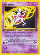 Mr. Mime (22) 022/64  - 1st Edition Jungle - Rare