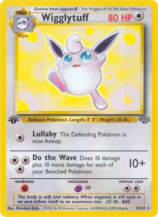 Wigglytuff (32) 032/64  - Unlimited Jungle - Rare
