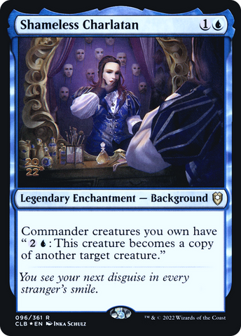 Shameless Charlatan [Commander Legends: Battle for Baldur's Gate Prerelease Promos]