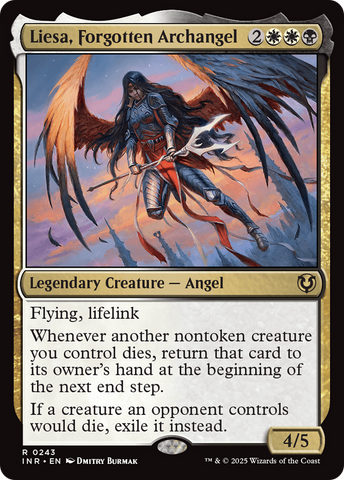 Liesa, Forgotten Archangel (INR-243)  Foil - Innistrad Remastered