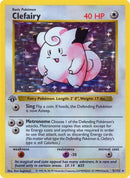 Clefairy 005  - 1st Edition Holofoil Base Set Shadowless - Holo Rare