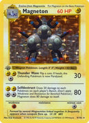 Magneton 009/102  - 1st Edition Holofoil Base Set Shadowless - Holo Rare