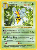 Beedrill 017/102  - 1st Edition Base Set Shadowless - Rare